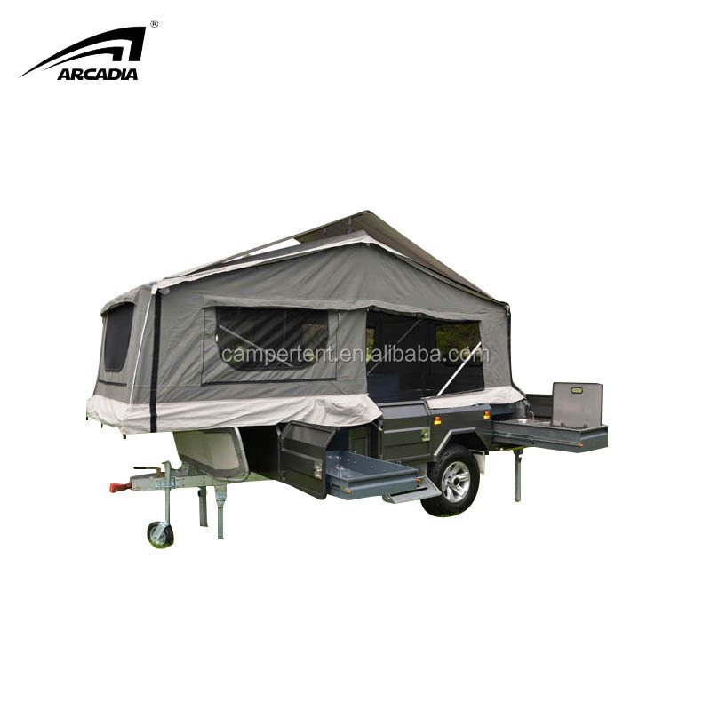 Foldable Car Ripstop Camper Trailer Car roof Tents Camping Roof Top Tent