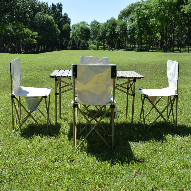 Factory Sell foldable high top camping equipment folding table commercial picnic tables and benches