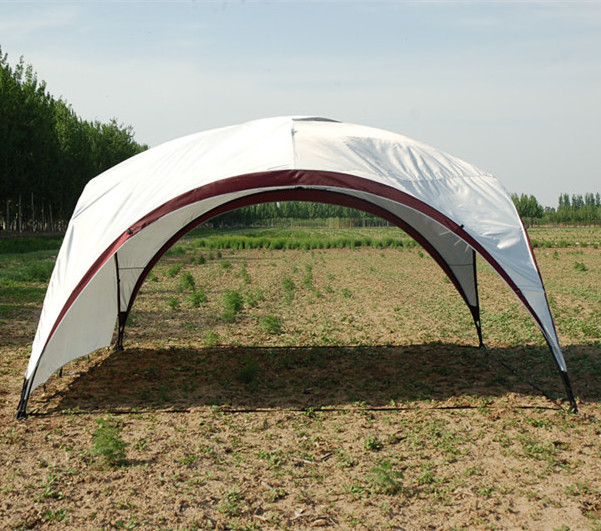 Outdoor Windproof  Pop Up Awning Beach Sun Large Curtain Shelter Camping Family Picnic Tent