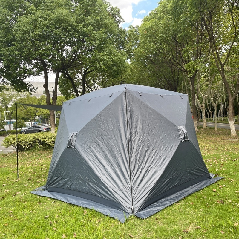 HUB Quick Set Up Tent 3-4 person dome camping event instant Pop up marqueen glamping outdoor Camping Gazebo Screen HOUSE Shelter