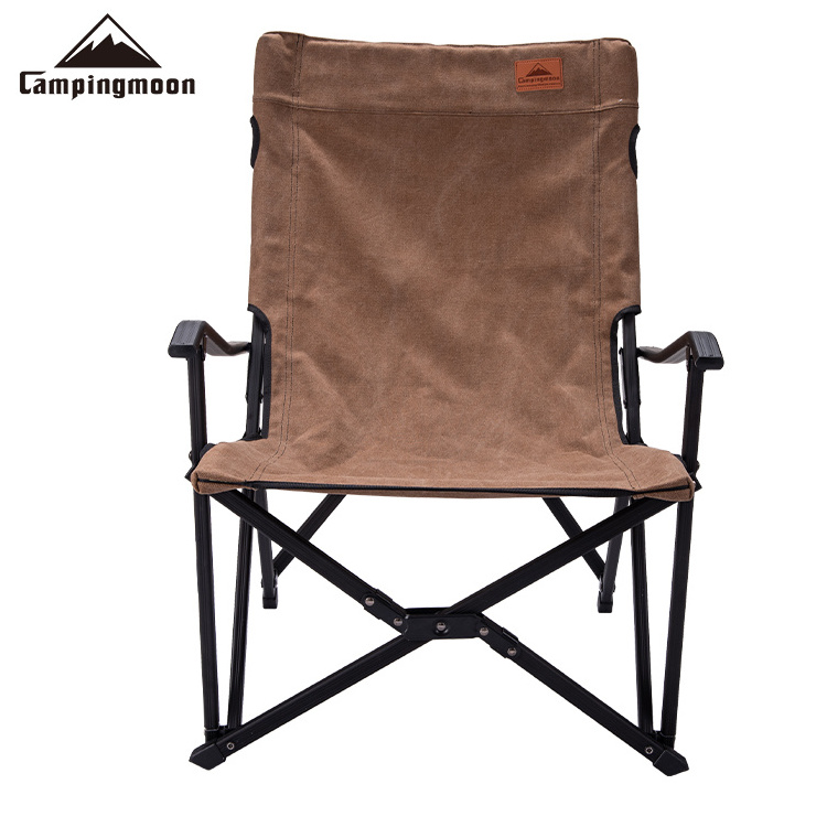 Campingmoon portable rocking  lightweight camp steel beach chair camping chairs folding