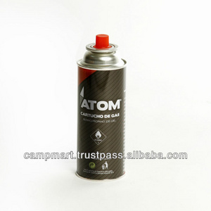 CAMPING BUTANE CAN 220GR NOZZLE TYPE