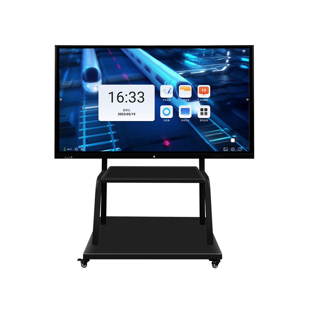 AMV 55 65 75 85 98 Inch smart tv classroom Interactive Whiteboard Touch Led Backlight Conference Flat Panel