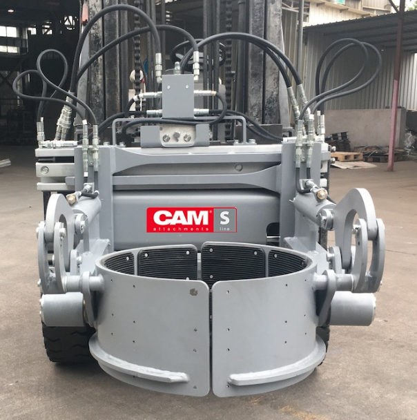 forklift attachment drum clamp