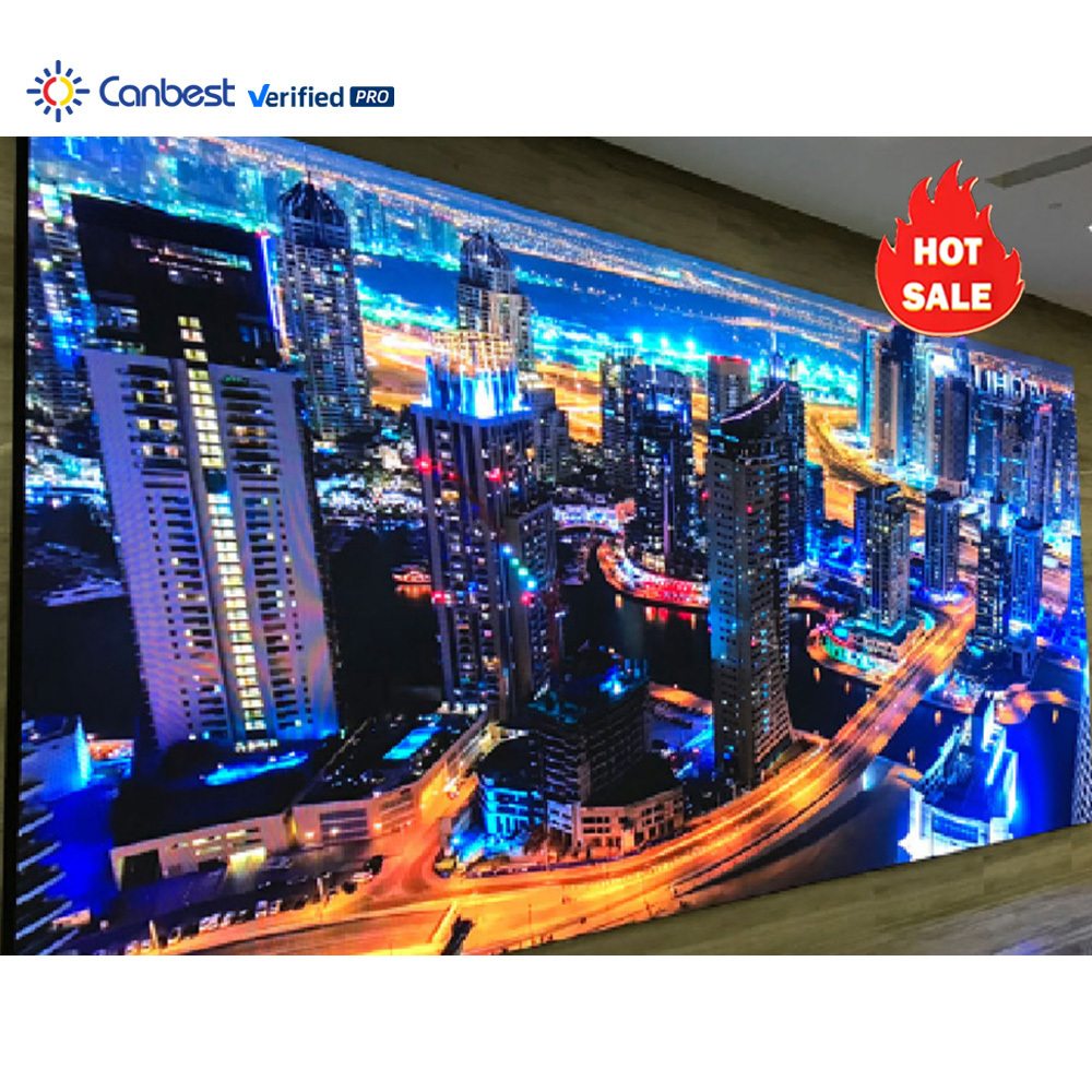 P0.9 P1.2 1.2Mm P1.5 P1.8 Indoor Cob Fixed Led Screen P1.25Mm Led Video Wall Panel Curved 0.9Mm Led Display Screen Cabinets