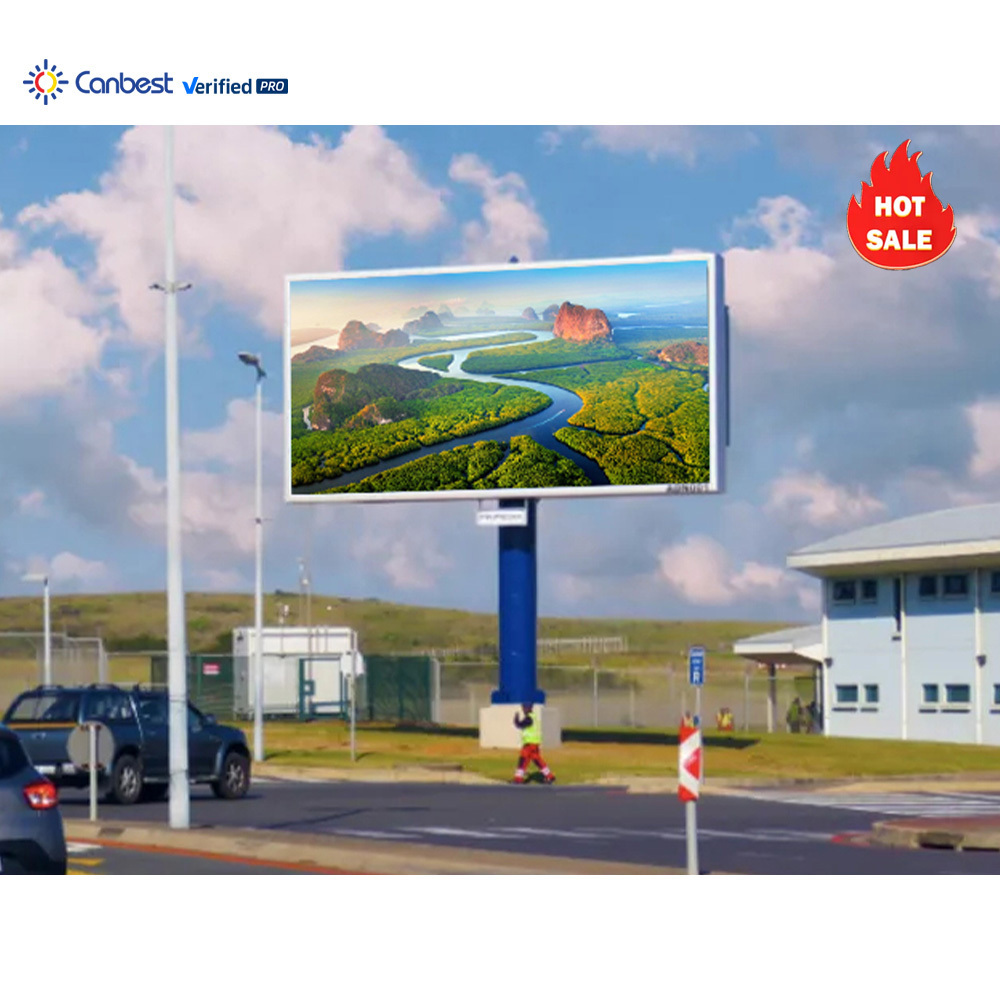 New designs Street Furniture Highway Billboards / led advertising digital display board Outdoor