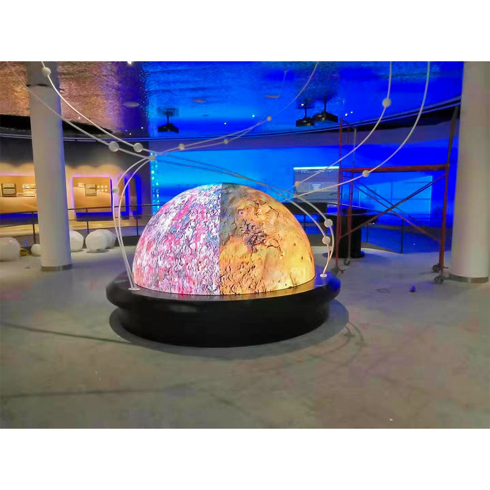 P2 P2.5 P4 1M Indoor Spherical Led Screen 360 Ball Led Wall Round Advertising Sphere Shape Led Video Display