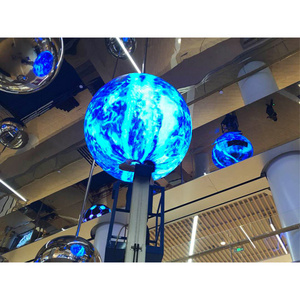 P2 P2.5 P4 1M Indoor Spherical Led Video Display 360 Ball Led Screen Round Advertising Sphere Shape Led Wall