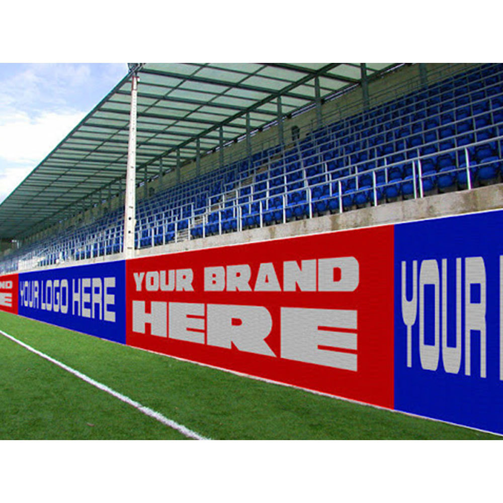 Football Stadium Display Screen Videotron P10 Led Perimeter Advertising System