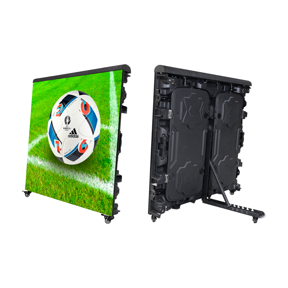 Football Stadium Display Screen Videotron P10 Led Perimeter Advertising System