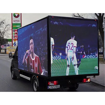 P4 4Mm Outdoor Waterproof Full Color Truck Mobile Advertising Led Display Screen Mounted Giant Led Pickup Billboard