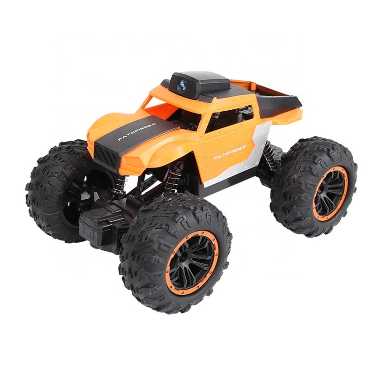 IQOEM 1:18 WIFI camera alloy climbing car Alloy Rc Car Machine On Stunt with HD 720P WIFI Camera cats Remote control car toy