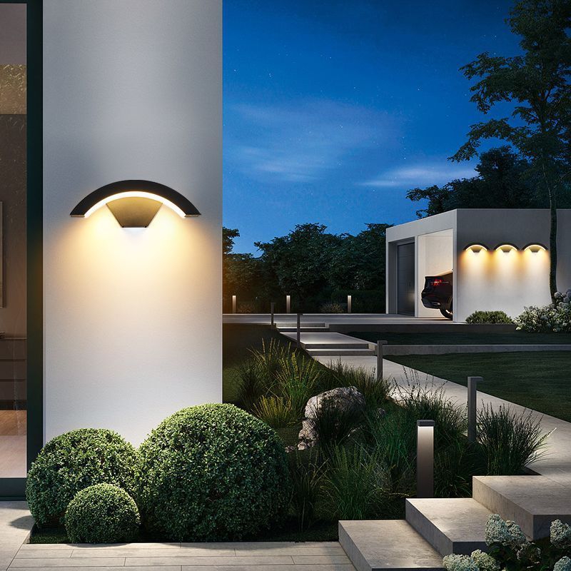 Wholesale outdoor Aluminum Modern LED Wall lamps waterproof Wall Lights Up Down led Wall Sconce for Living Room Garden