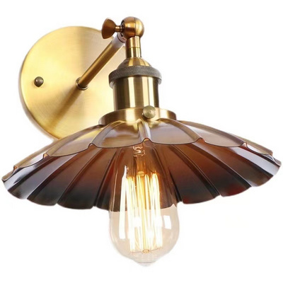 Led Wall Lamp Retro Vintage Nordic Modern E27 Iron Sconces Lighting Fixture For Home Indoor Bedroom Living Room