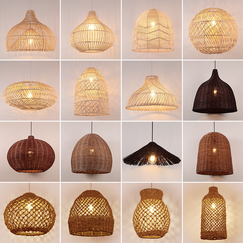 Latest design 2024 lampshades decorative pendant lights handmade indoor chandeliers at best prices wholesale from factory