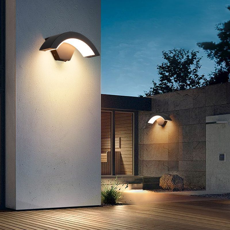 Wholesale outdoor Aluminum Modern LED Wall lamps waterproof Wall Lights Up Down led Wall Sconce for Living Room Garden