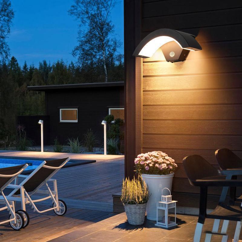 Wholesale outdoor Aluminum Modern LED Wall lamps waterproof Wall Lights Up Down led Wall Sconce for Living Room Garden