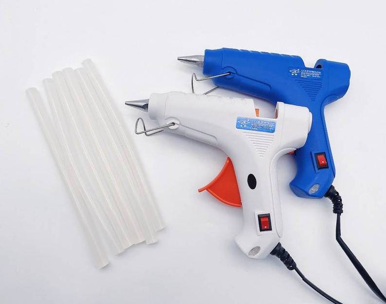 Hot Melt Glue Gun for Handcrafted Ceramics Fabrics Paper Plastic Wood