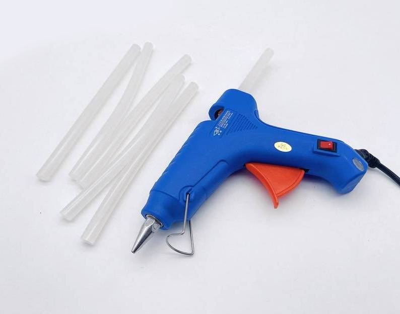 Hot Melt Glue Gun for Handcrafted Ceramics Fabrics Paper Plastic Wood