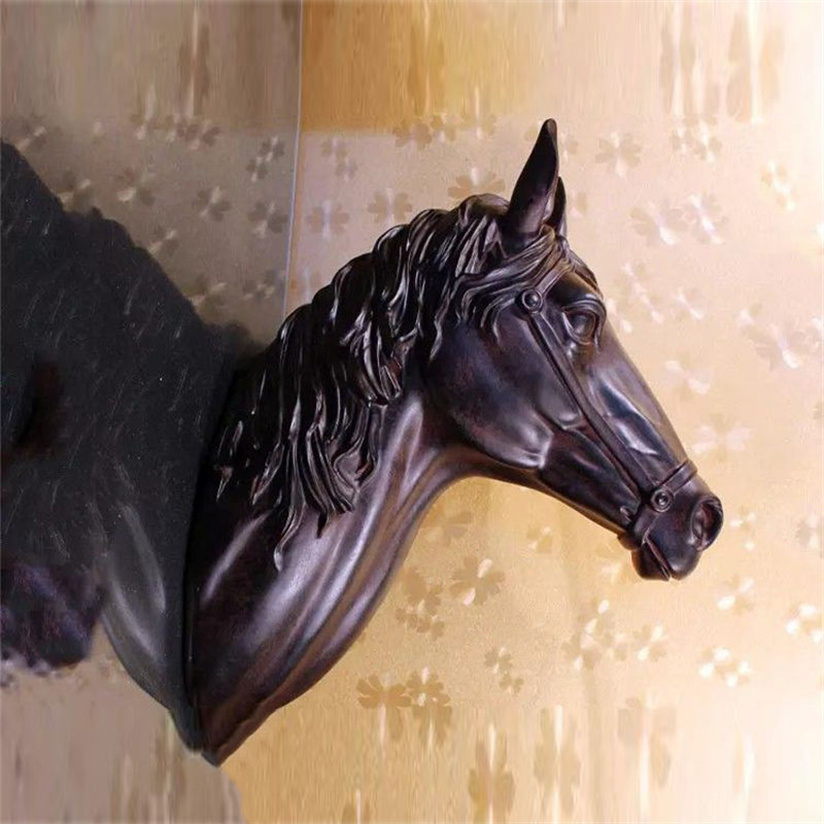 Life Size Horse Head Bronze Sculpture