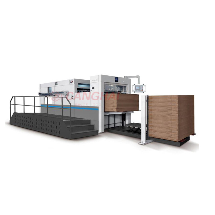 1300 Automatic die cutter/flatbed automatic cardboard and corrugated board die cutting and creasing machine