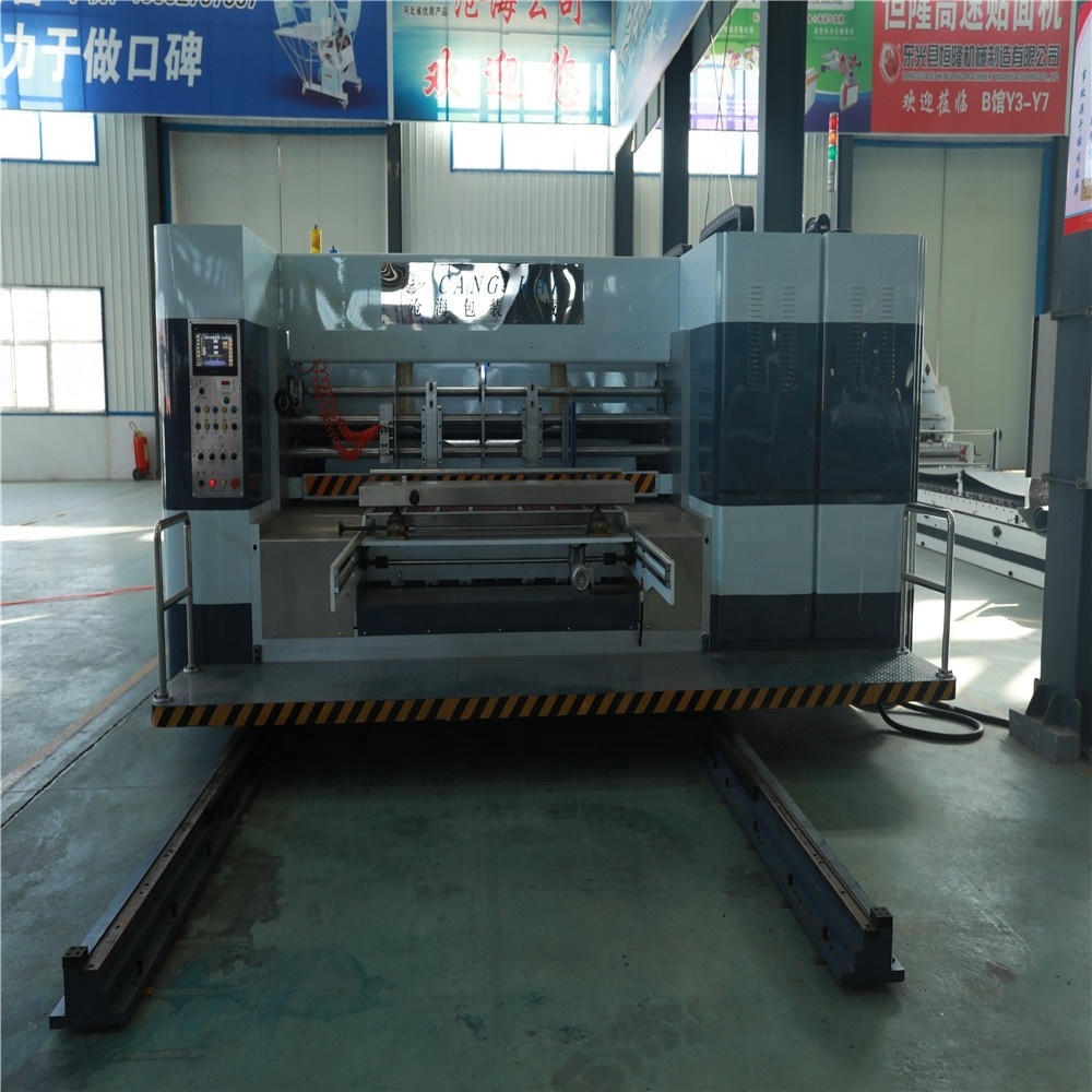 Hot sales high speed  carton box printing slotting  diecutting machine