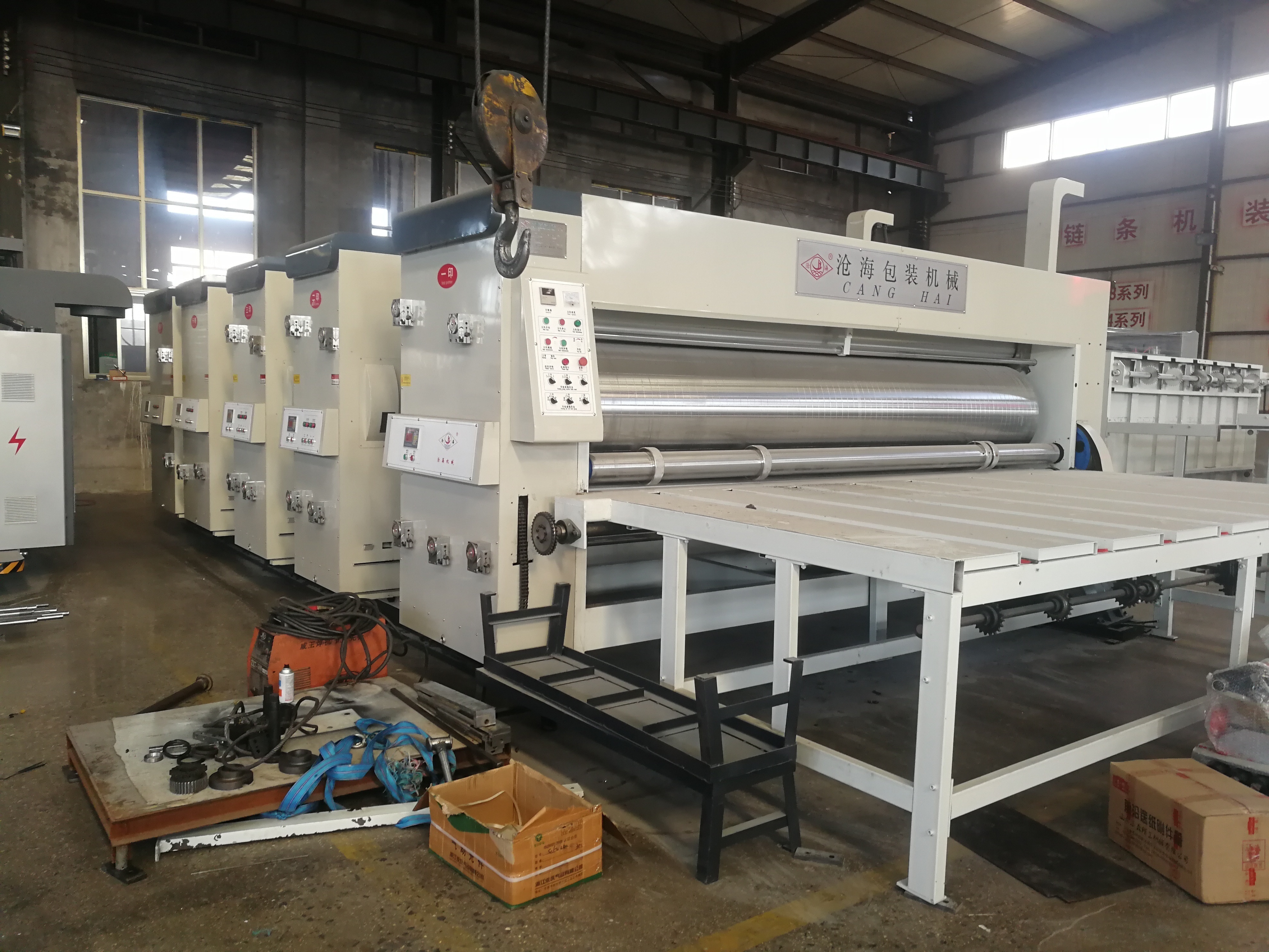 CANGHAI  printer machine for corrugated cardboard