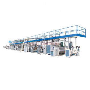 Automatic  5 7 ply paper carton box corrugation making machinery