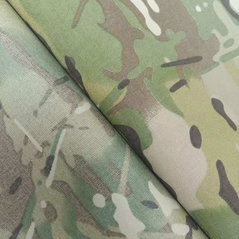 Waterproof 100% Nylon 1000D Cordura Fabric Camouflage Printed Cordura Fabric For Bag Backpack