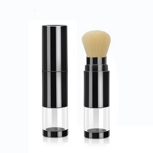 Private Label Loose Powder Brush Refillable Powder Container Makeup Brush