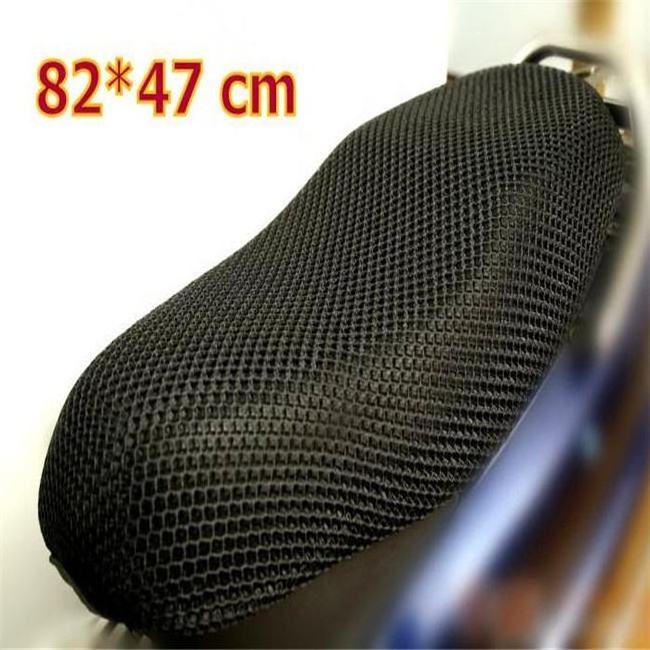 Wholesale Motorcycle Seat Cushion Covers Summer Heat Insulation Breathable Honeycomb 3D Mesh Sun Protection Seat Cushion Covers