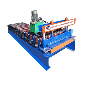 Corrugated Tile Roofing Sheet Machine Automatic Roll Forming Machinery