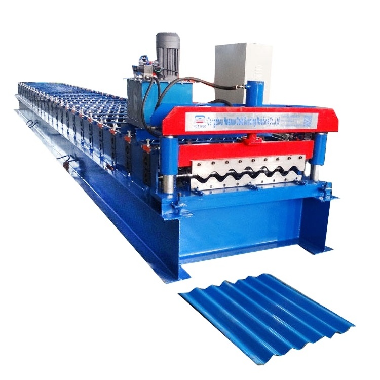 High speed custom galvanized steel coil roof panel roofing sheet making machine