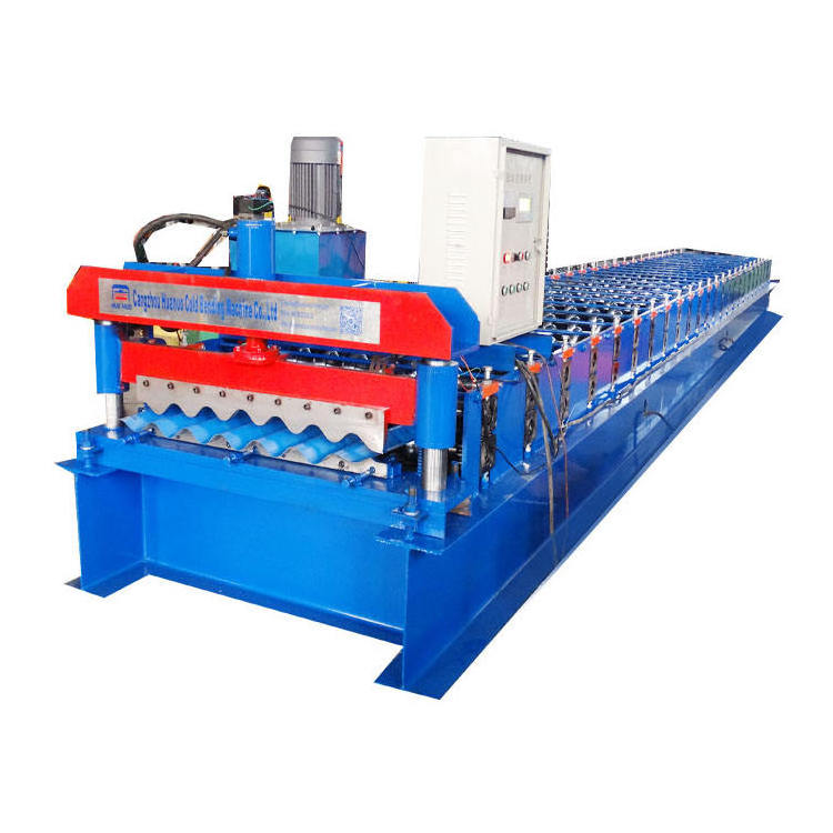 High speed custom galvanized steel coil roof panel roofing sheet making machine