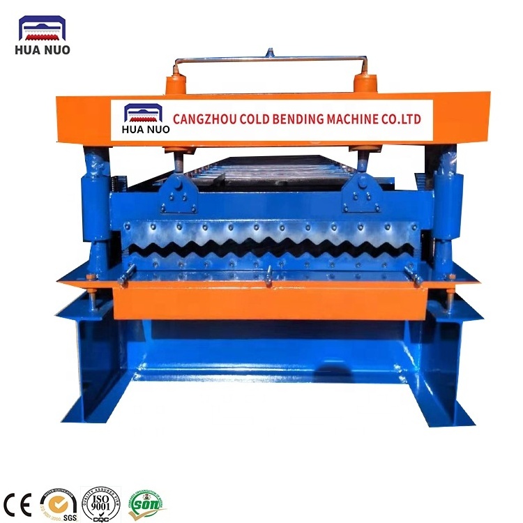 Corrugated Tile Roofing Sheet Machine Automatic Roll Forming Machinery