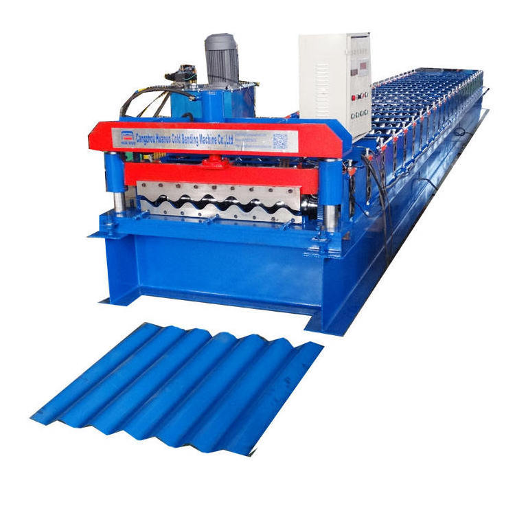 High speed custom galvanized steel coil roof panel roofing sheet making machine