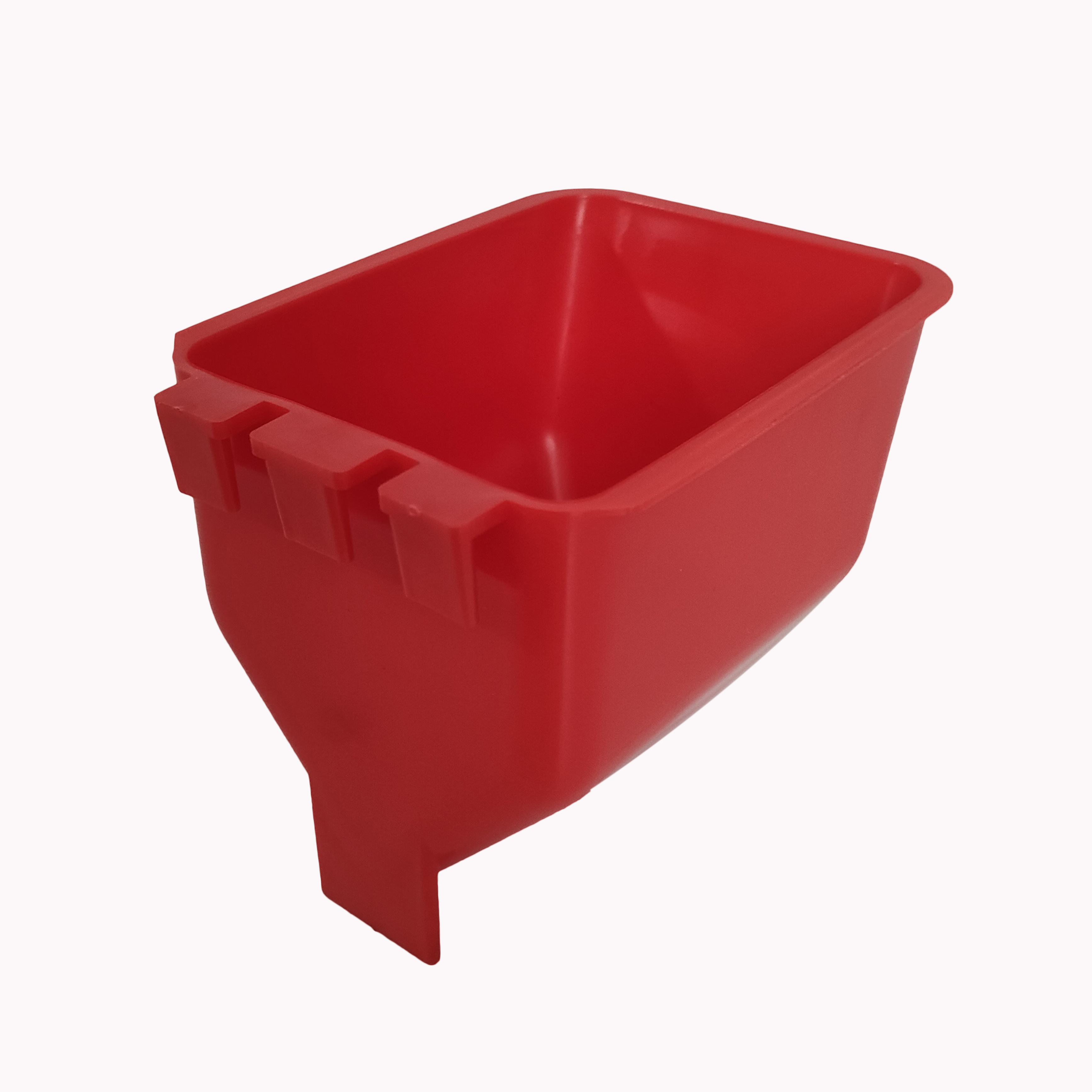 Large V Type Large Red Chicken Cock fighting Pigeon Feeders  Hanging Heavy Duty Water Bowl Sand Cup lmb-22