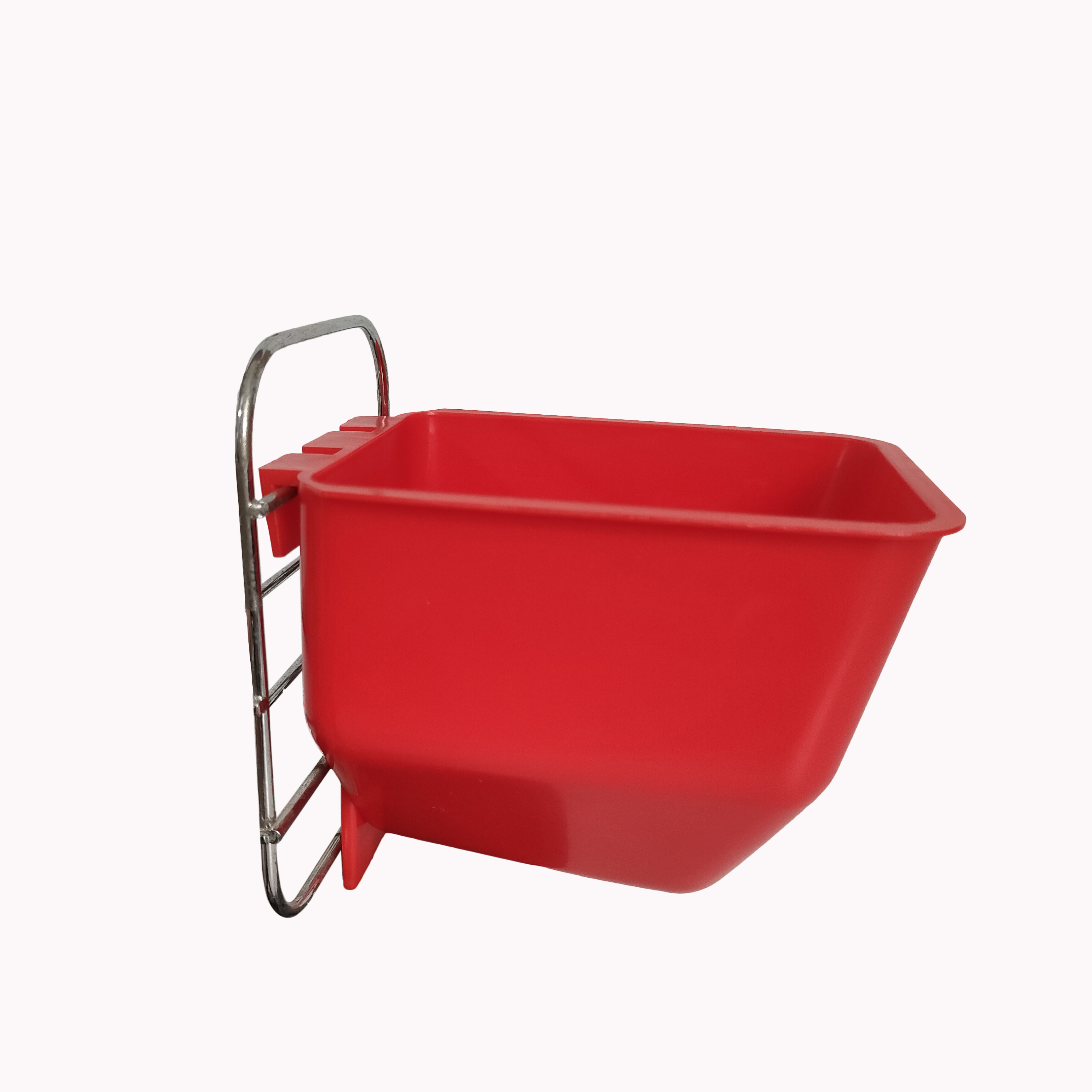 Large V Type Large Red Chicken Cock fighting Pigeon Feeders  Hanging Heavy Duty Water Bowl Sand Cup lmb-22