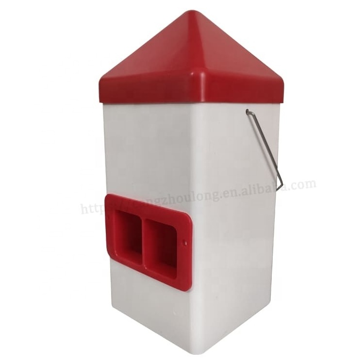 YYA/LM-110 1Gallon Poultry Birds Chicken Coop No Waste Poultry Farm Chicken Buckets with Drinker Cups