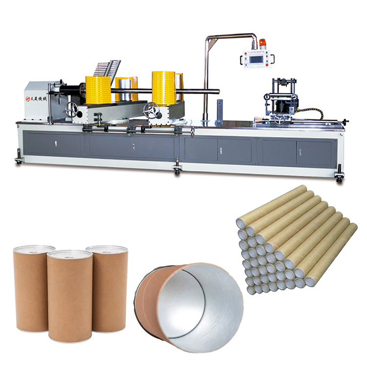 Factory price china high speed automatic cardboard paper core making machine cutter paper core making machines