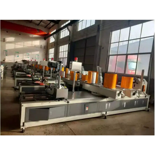 High efficiency paper core making machine numerical control two head paper core tubes cutting machines