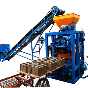 QT4-24 Best Sale Hollow Maker Manual Interlocking Paver Block Hydraulic Brick Making Machine Automatic