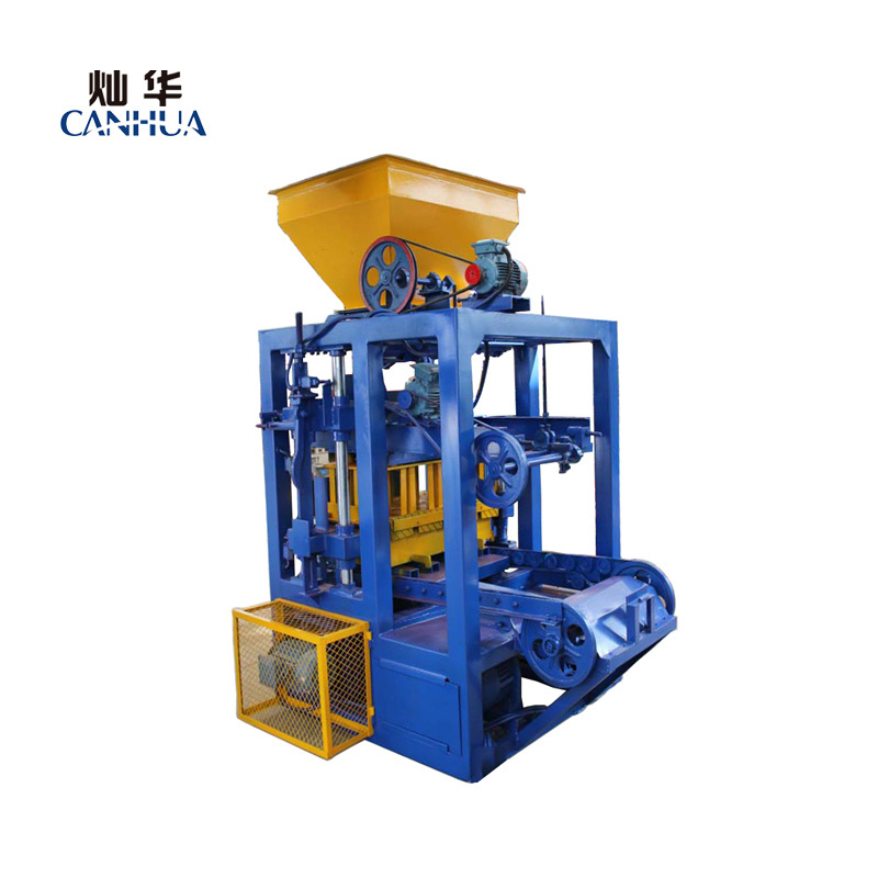 Construction machinery equipment QT4-24 semi automatic concrete paver block making machine brick making machinery