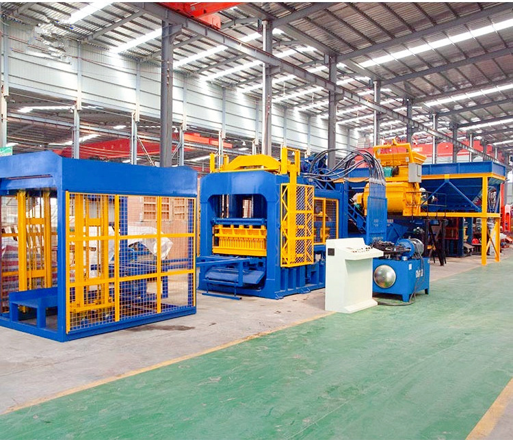 Business Ideas machine Concrete Blocks Making Machinery Price QT10-15 Fully Automatic Cement Hollow Brick Making Machines