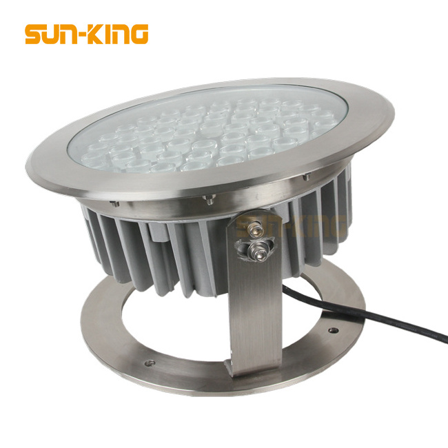 Landscape exterior waterproof spa pool RGB underwater lamp IP68 DMX led rgbw fountain light 48W 60W 48Watts