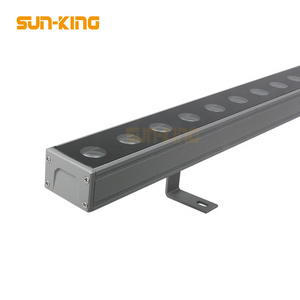 architectural Bridge Building Lighting Outdoor 36W 48W 24V RGB Aluminum Led Linear Light bar IP65 dmx led wall washer