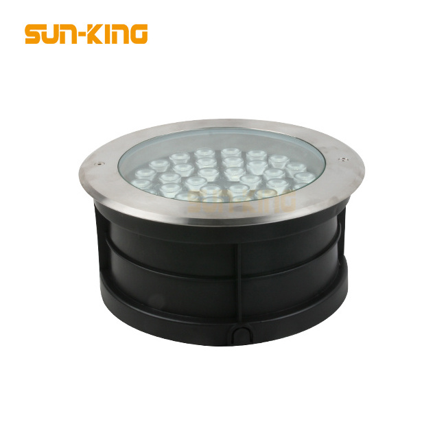 Energy saving best quality RGB DMX inground driveway ip65 ground buried lamp 36W 36x1W recessed underground led light