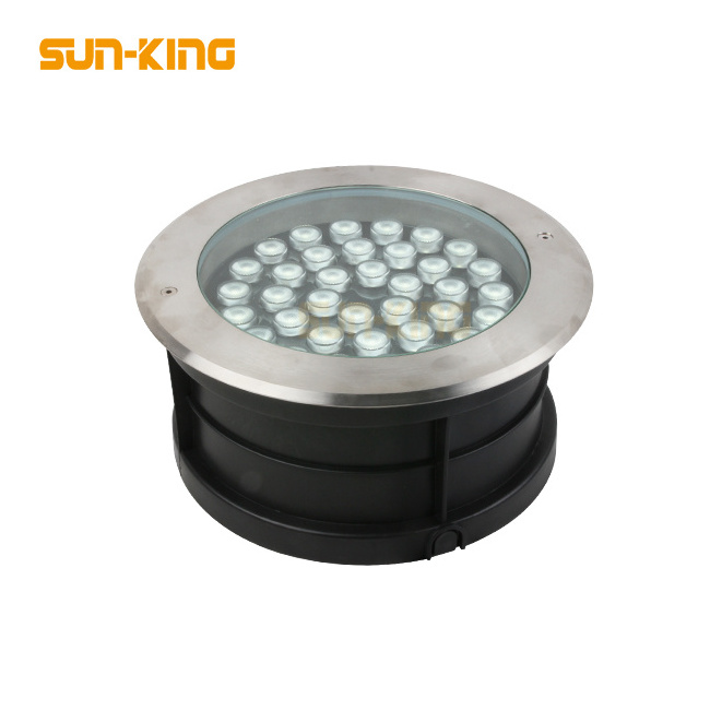 Energy saving best quality RGB DMX inground driveway ip65 ground buried lamp 36W 36x1W recessed underground led light