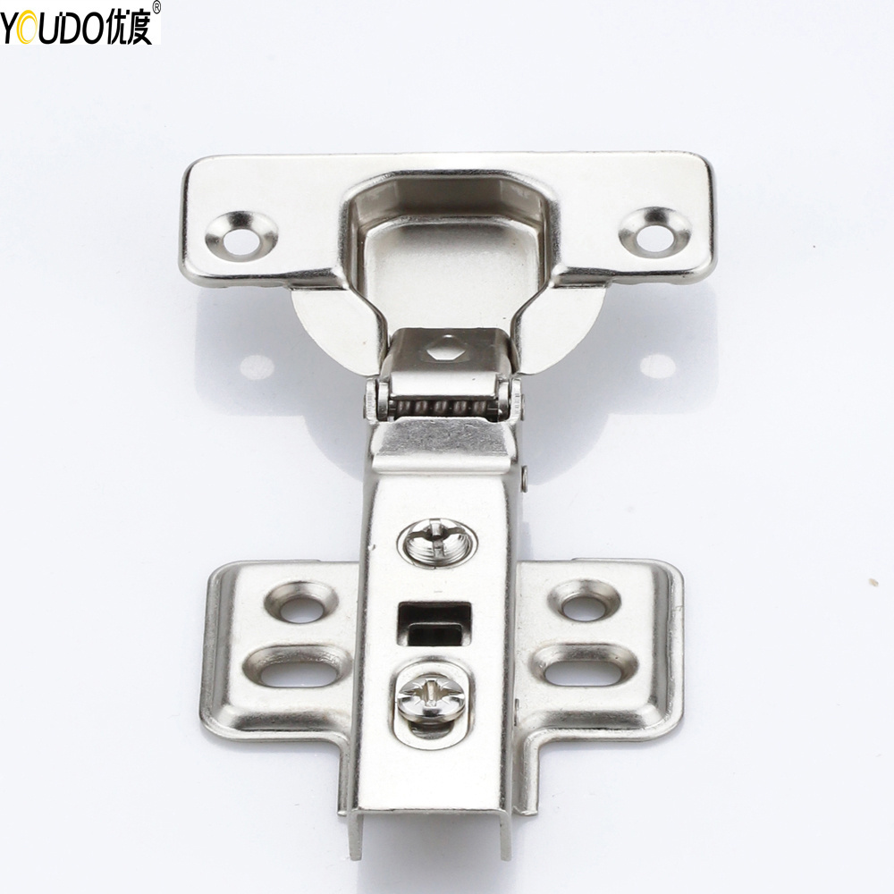 YOUDO Negative 30 Degree Hinge Special Angle Furniture Hinge for Triangular Cabinets with An Internal Angle of 60-80