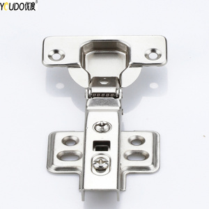 YOUDO Negative 30 Degree Hinge Special Angle Furniture Hinge for Triangular Cabinets with An Internal Angle of 60-80